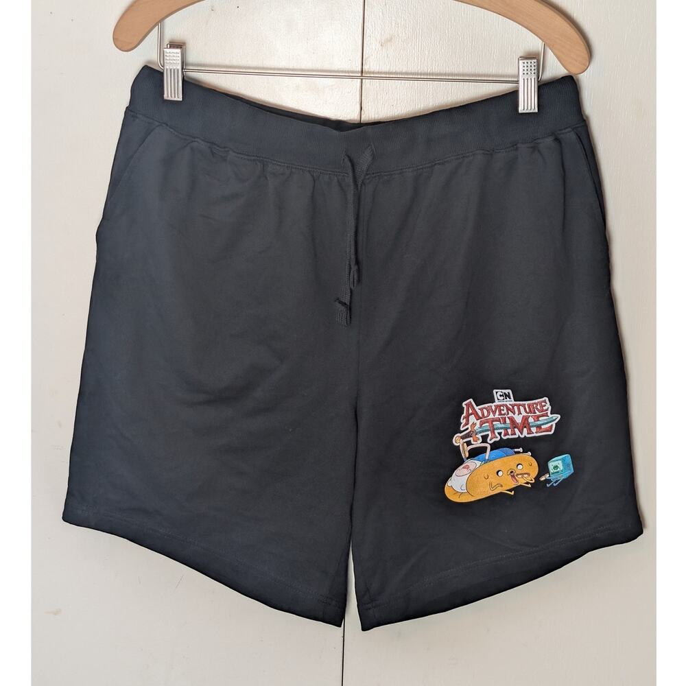 Adventure Time Black Shorts Large